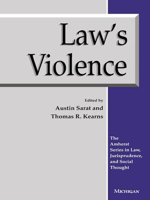 cover image of Law's Violence